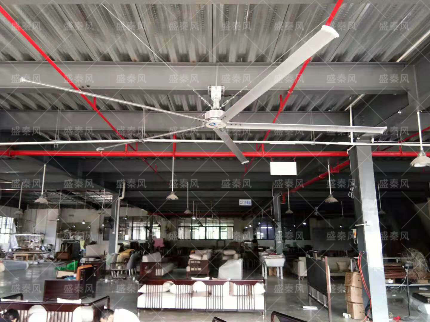 武漢廠房車間通風(fēng)降溫為什么要使用潤東方工業(yè)大風(fēng)扇？